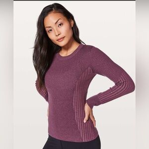 Lululemon Feeling Balanced Sweater
Redwood / So Merlot